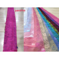 Polyester Warp Paper Printing Lace Window Curtains Fabric